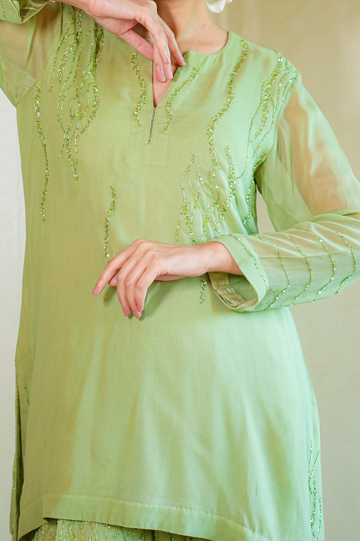 Nazm Georgette Full Suit Set