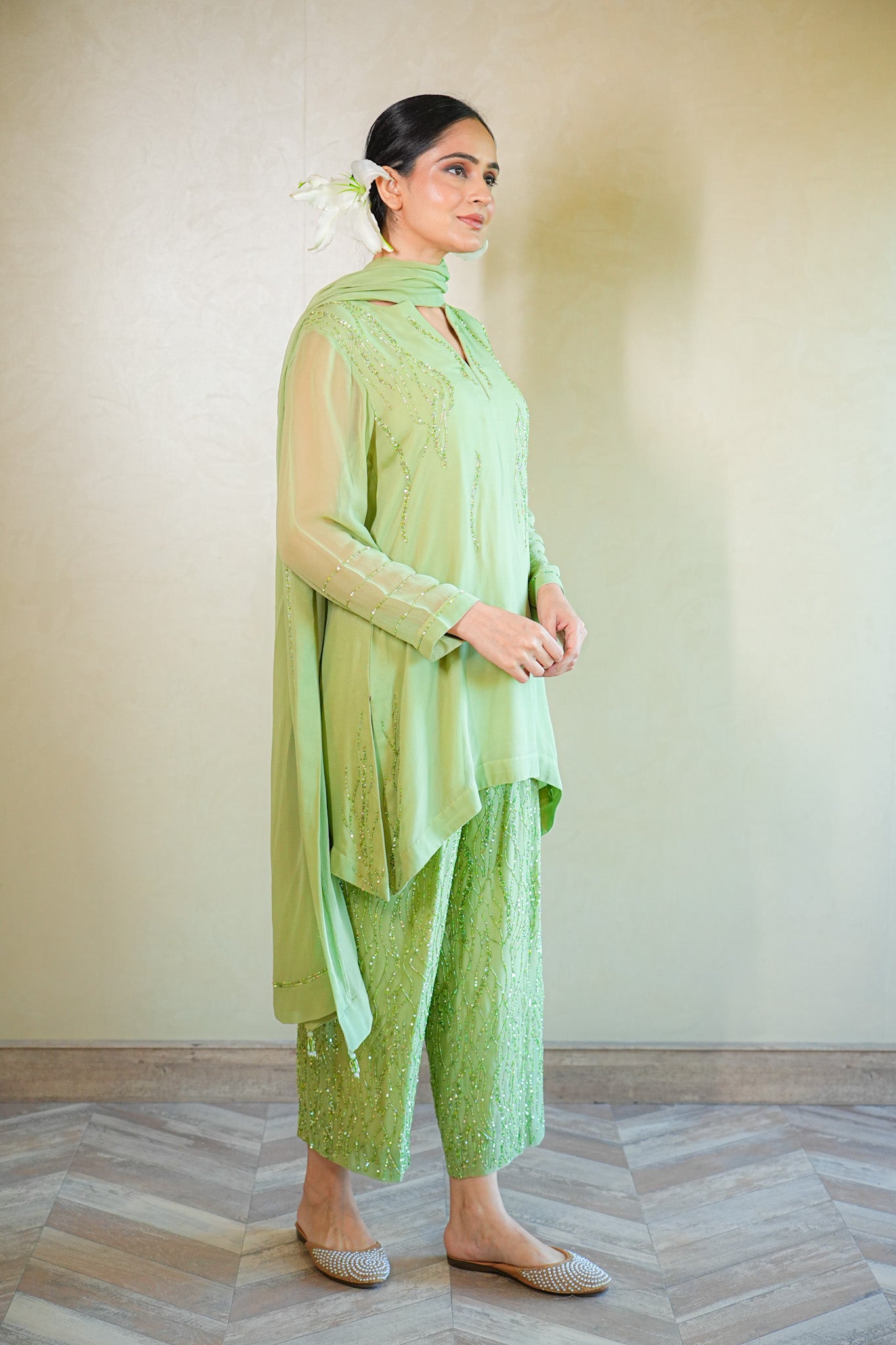 Nazm Georgette Full Suit Set