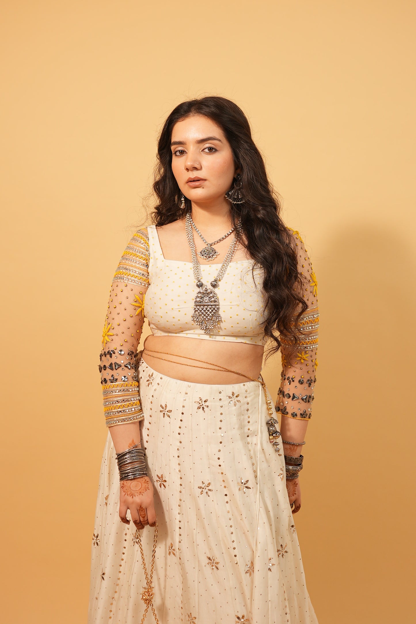 Chandbali Lehenga Set