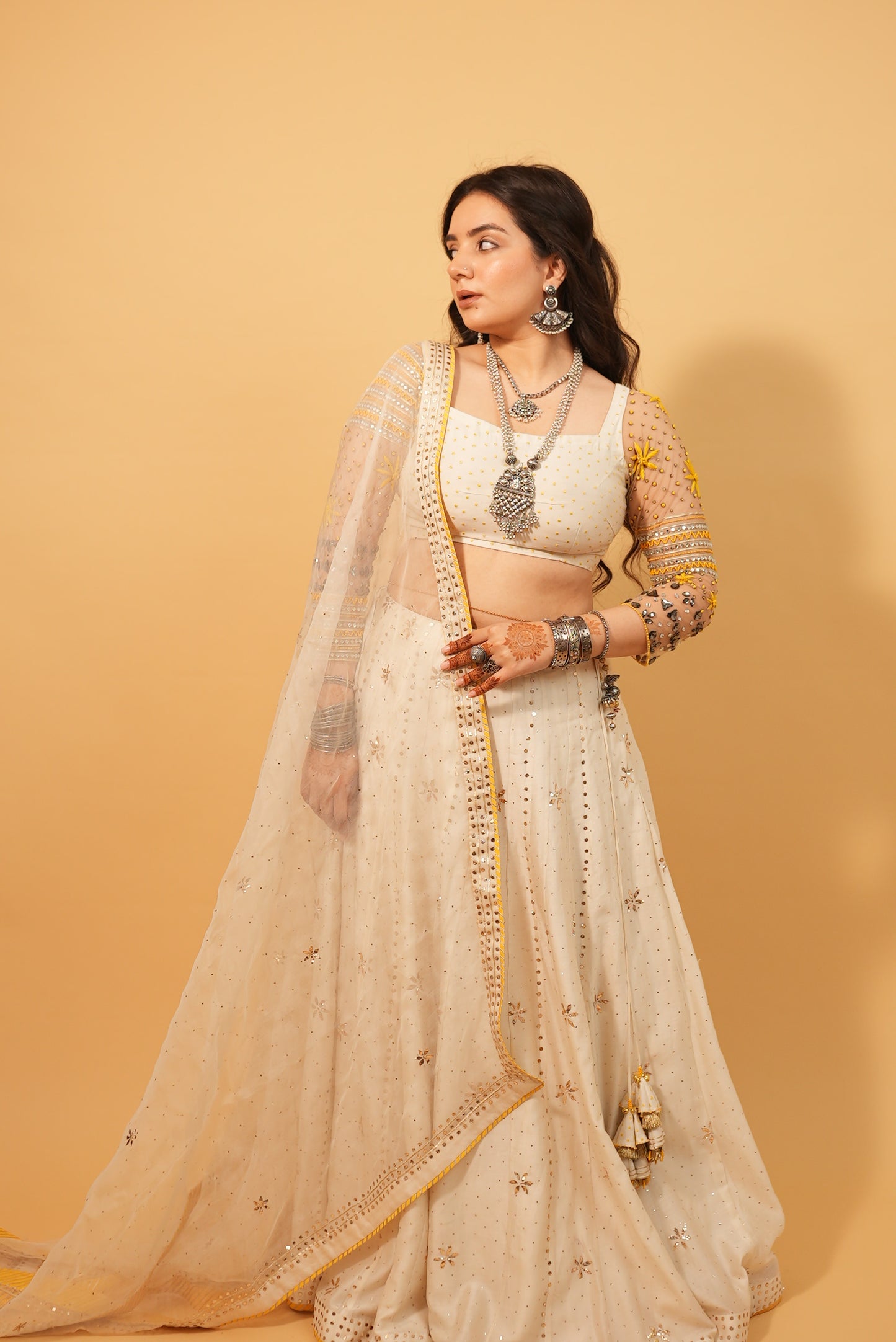 Chandbali Lehenga Set