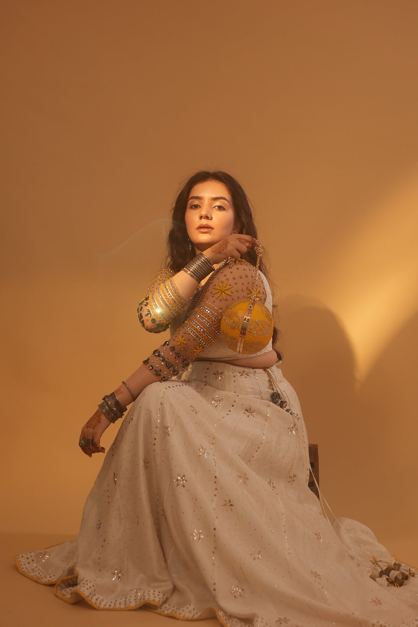 Chandbali Lehenga Set