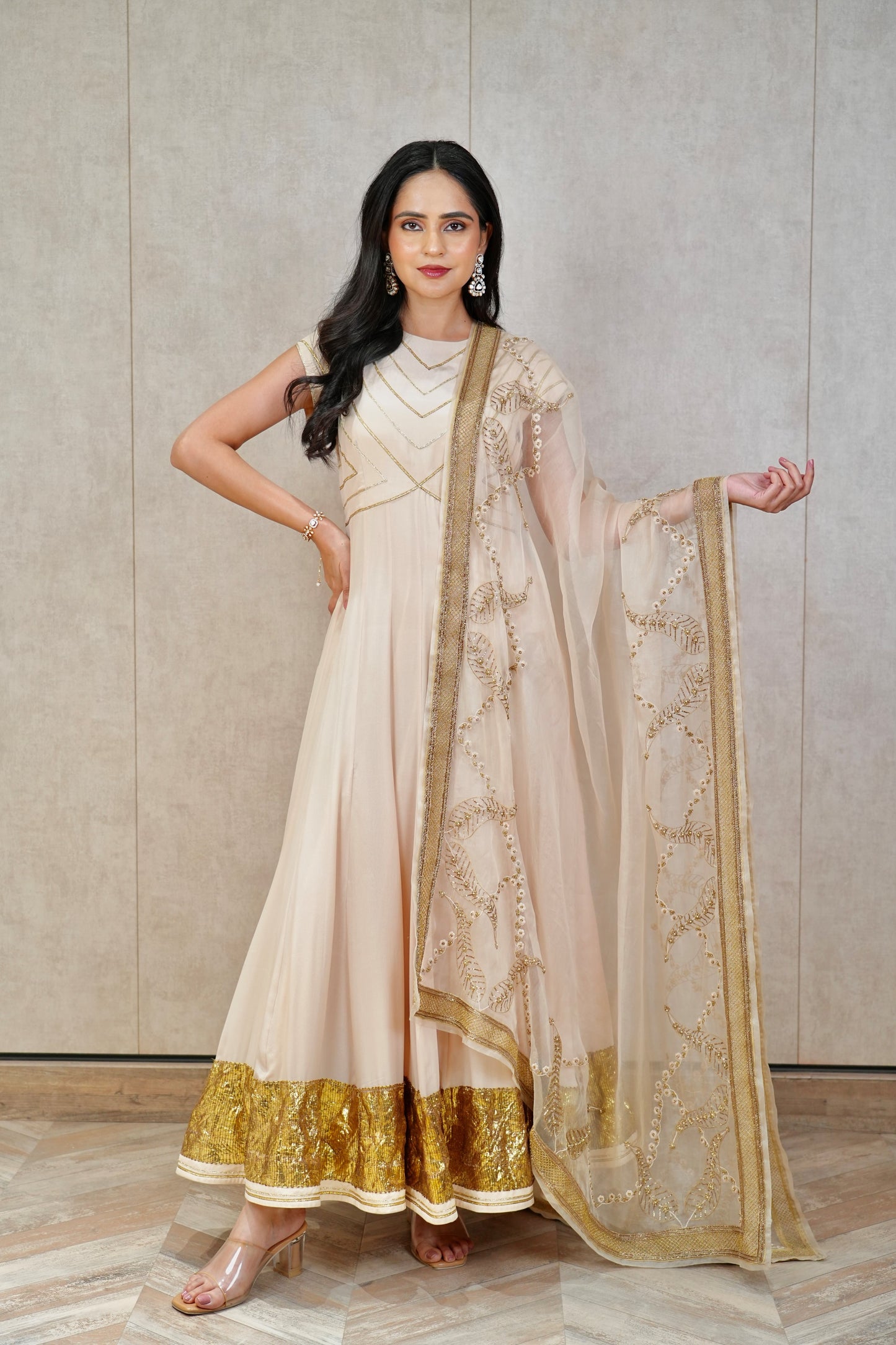 Zarka Anarkali set