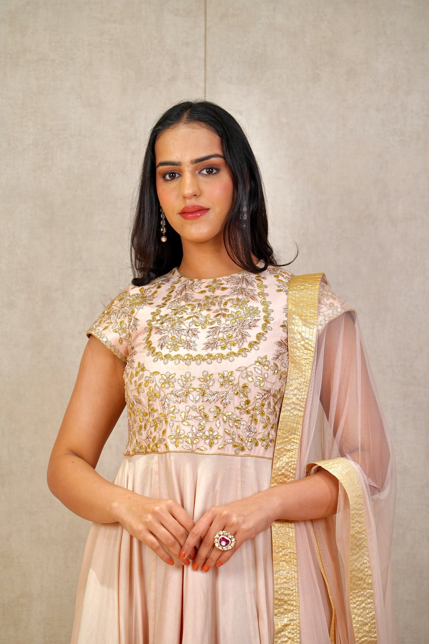 Peher Anarkali set