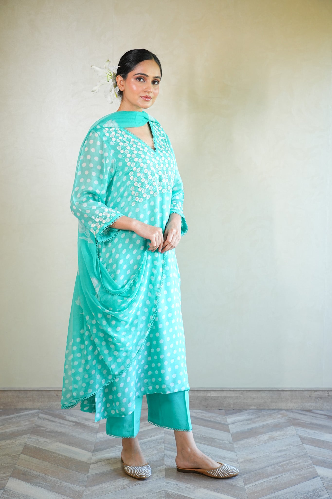 Polki Full Suit Set