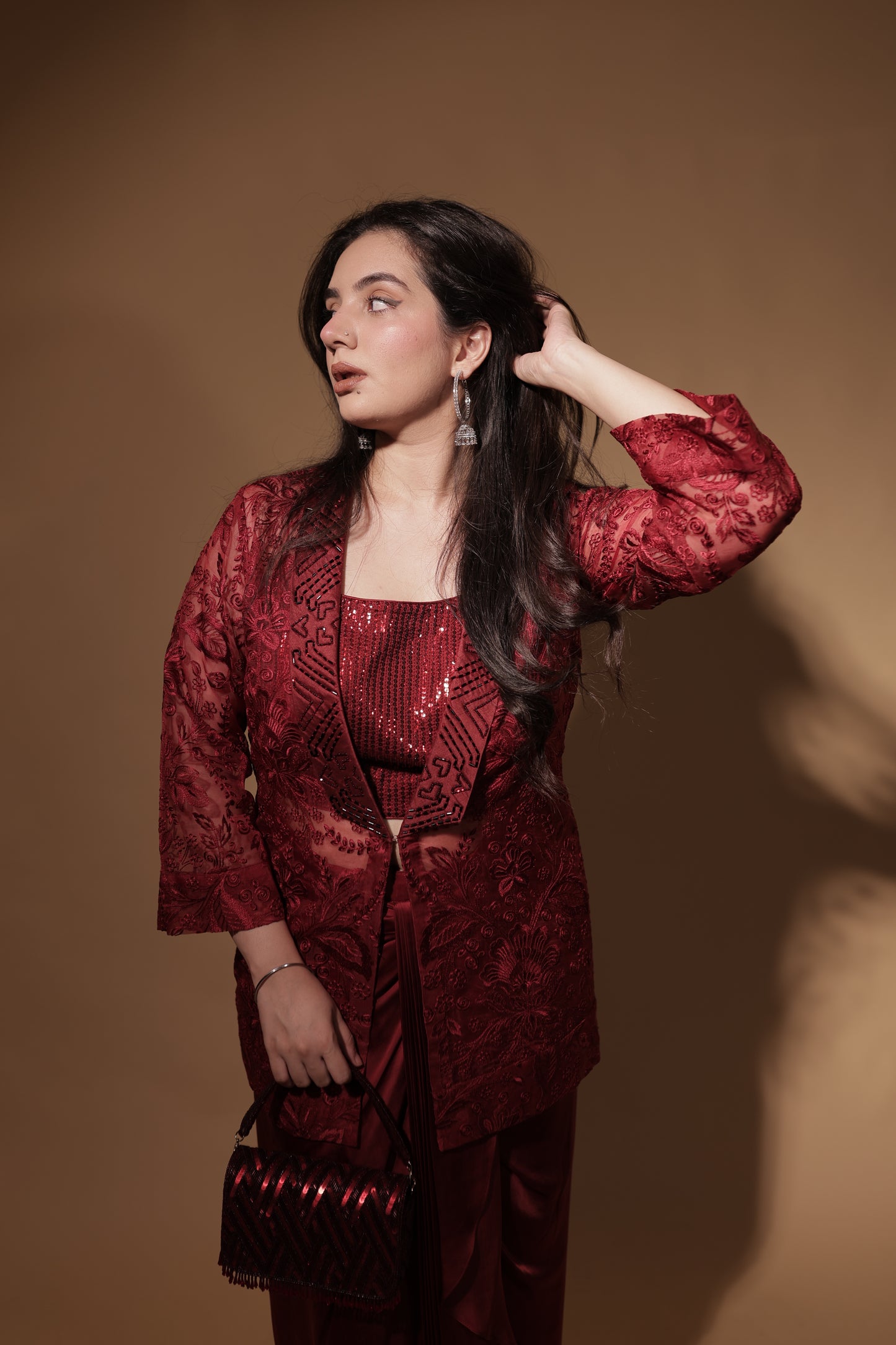 Roohani Silk Dress