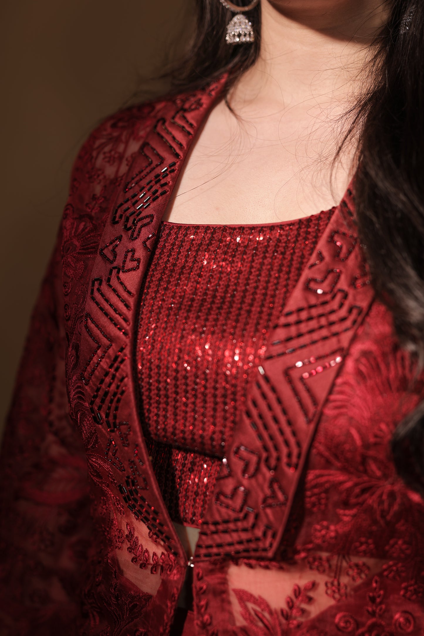 Roohani Silk Dress