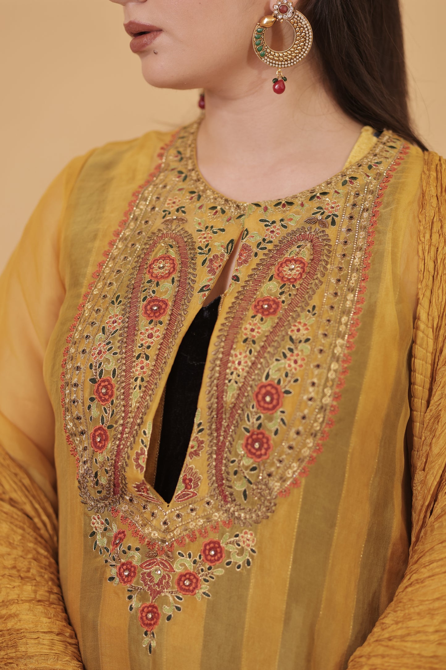 Afsaana Full Suit Set