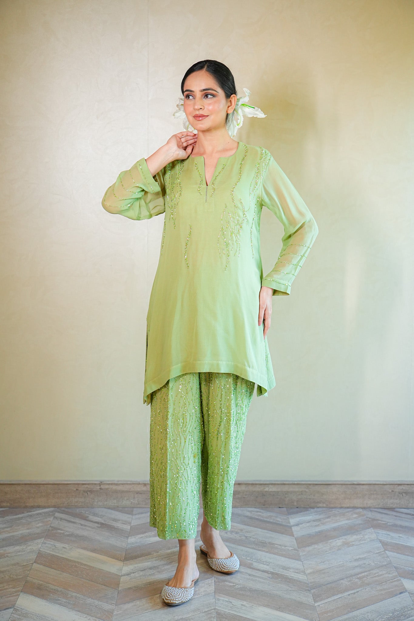 Nazm Georgette Full Suit Set