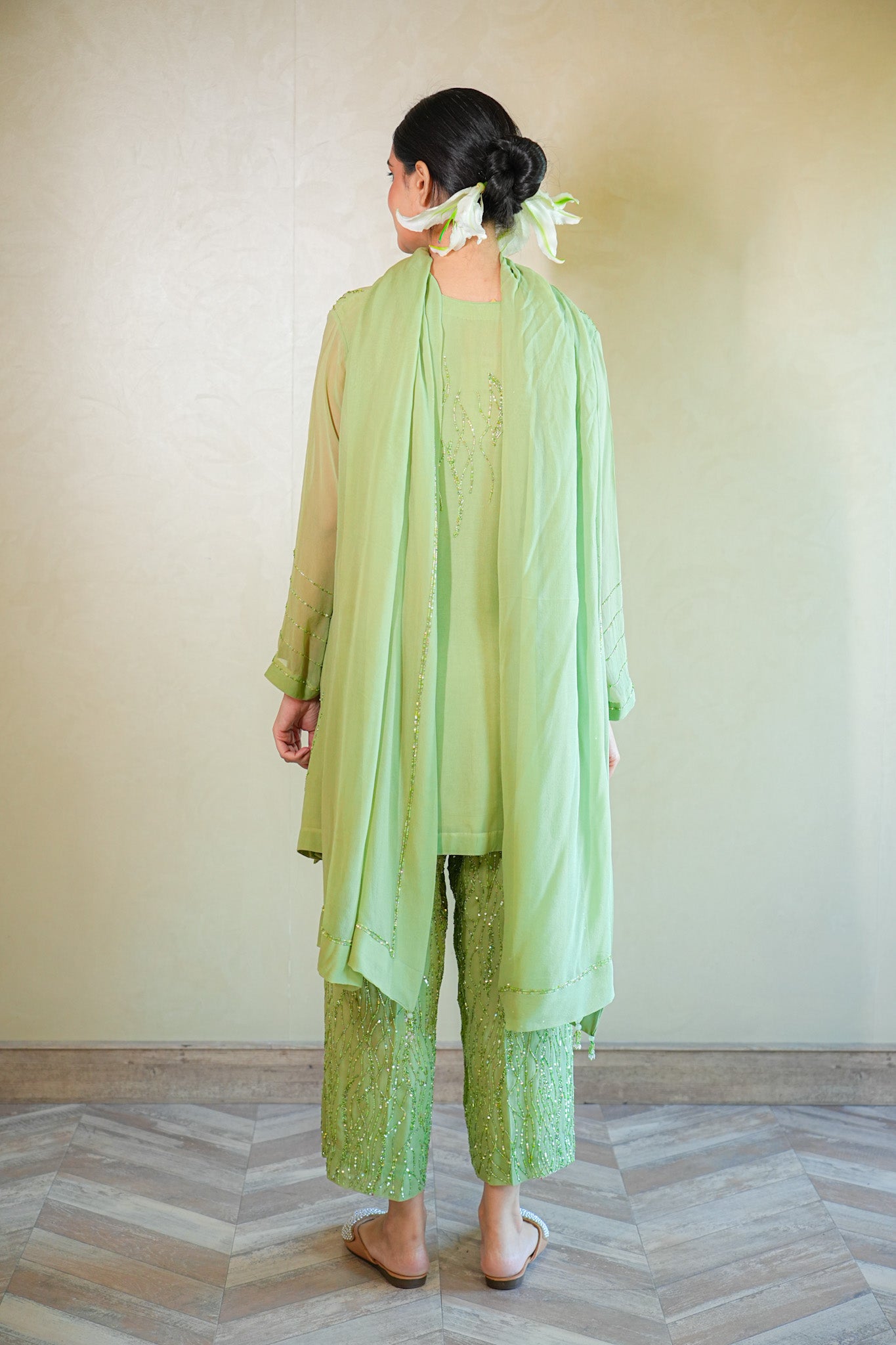 Nazm Georgette Full Suit Set