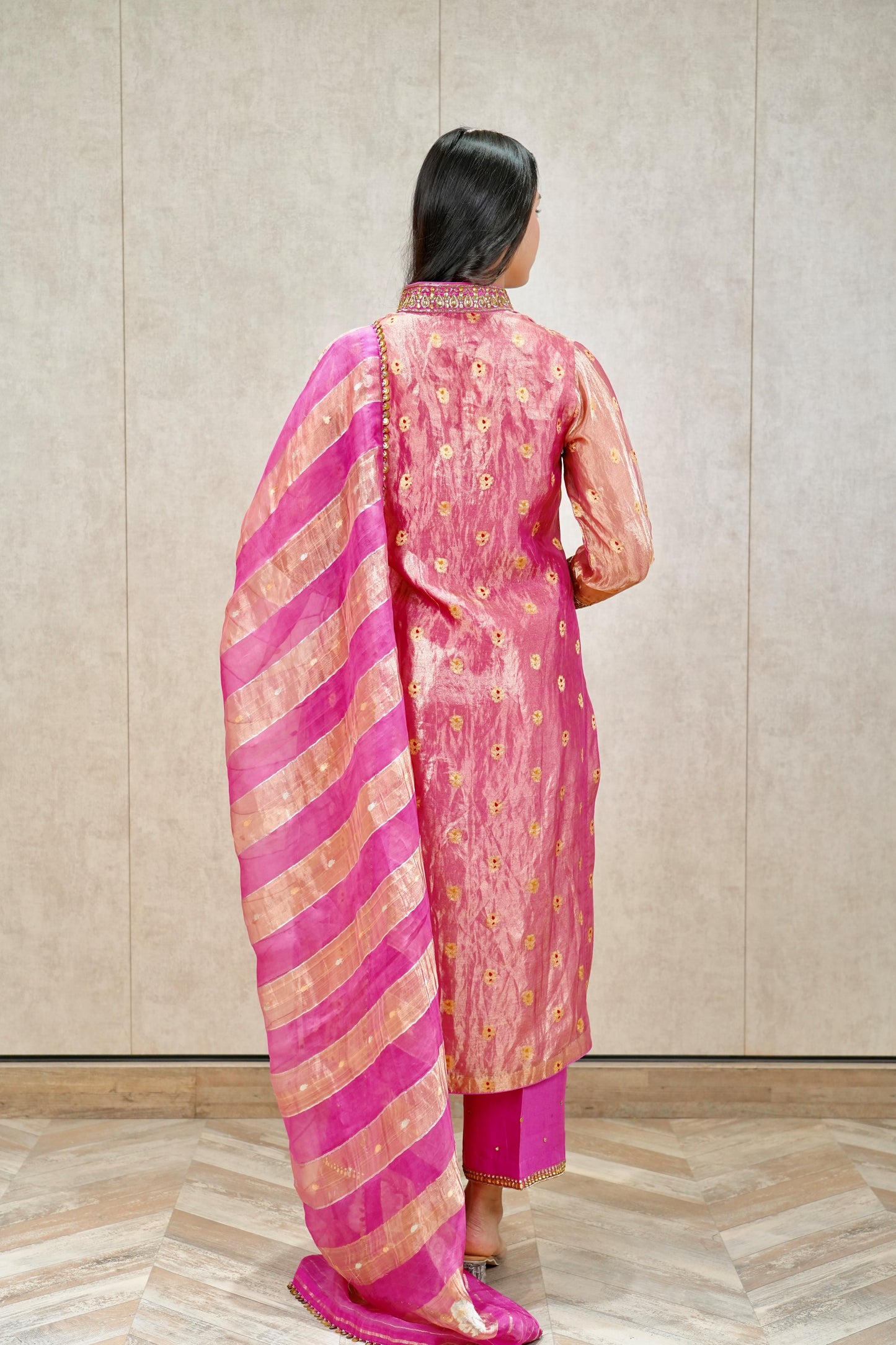 Kundan kurta set