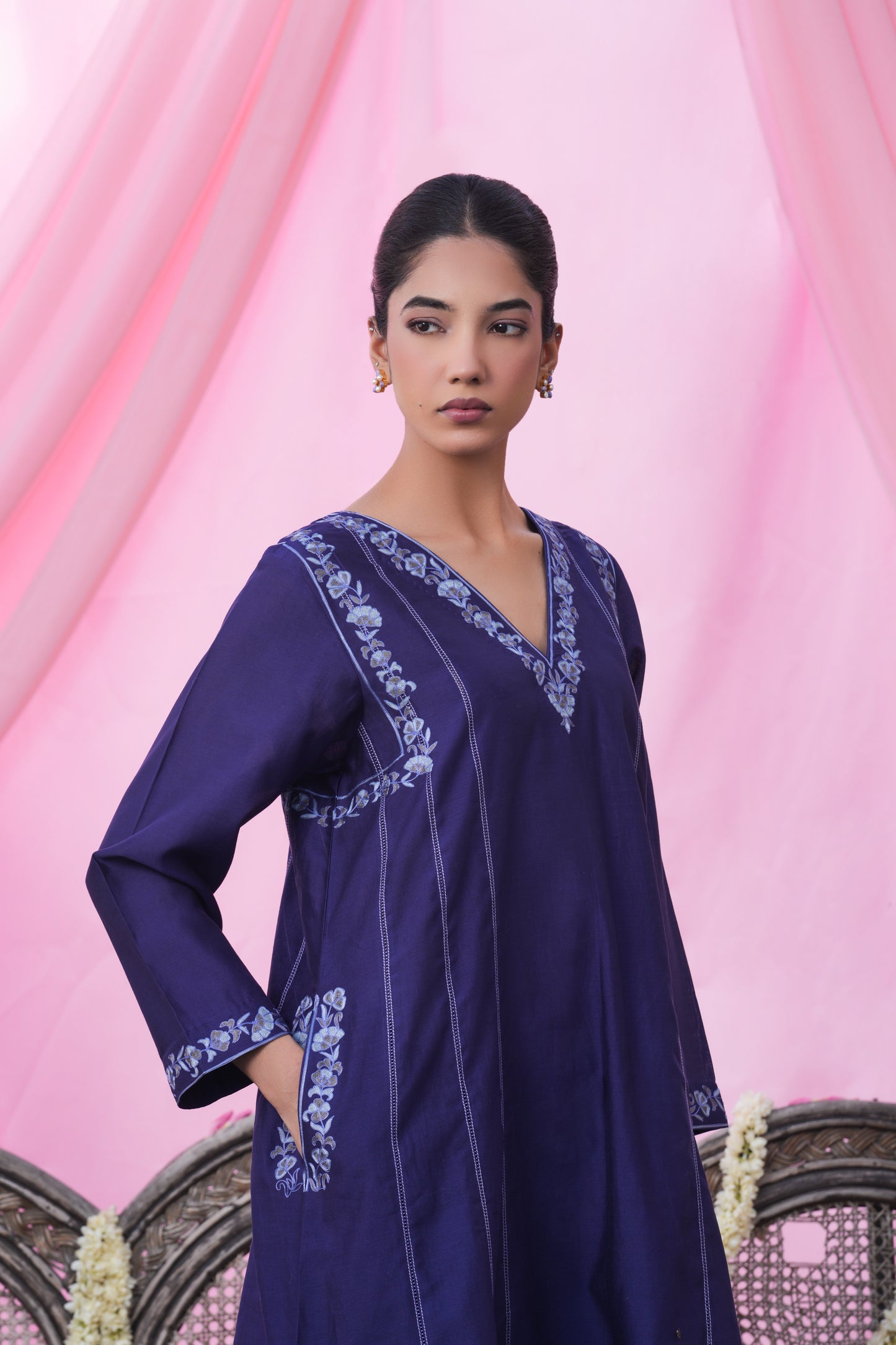 Banafsh Kurta Set