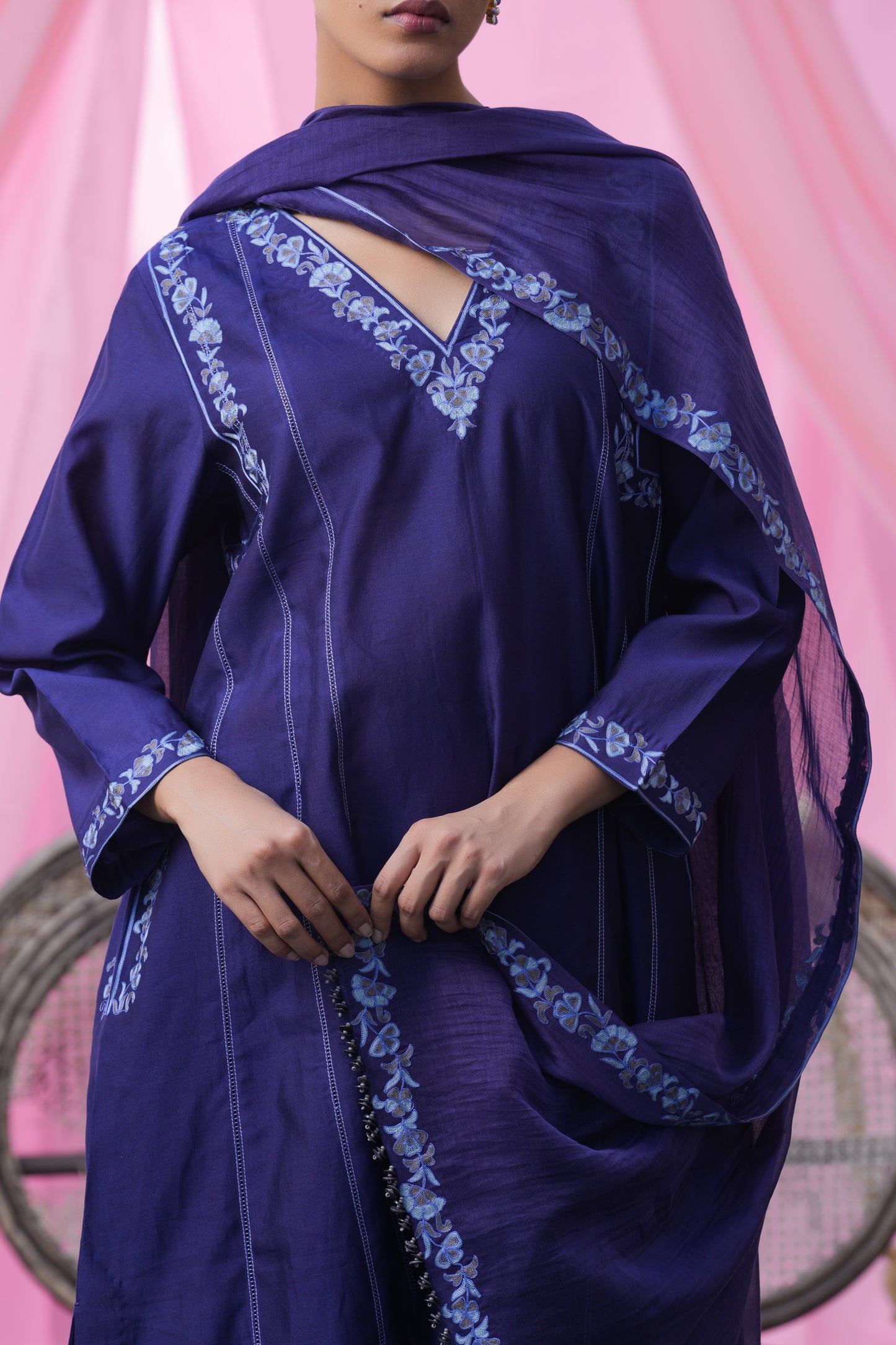 Banafsh Kurta Set