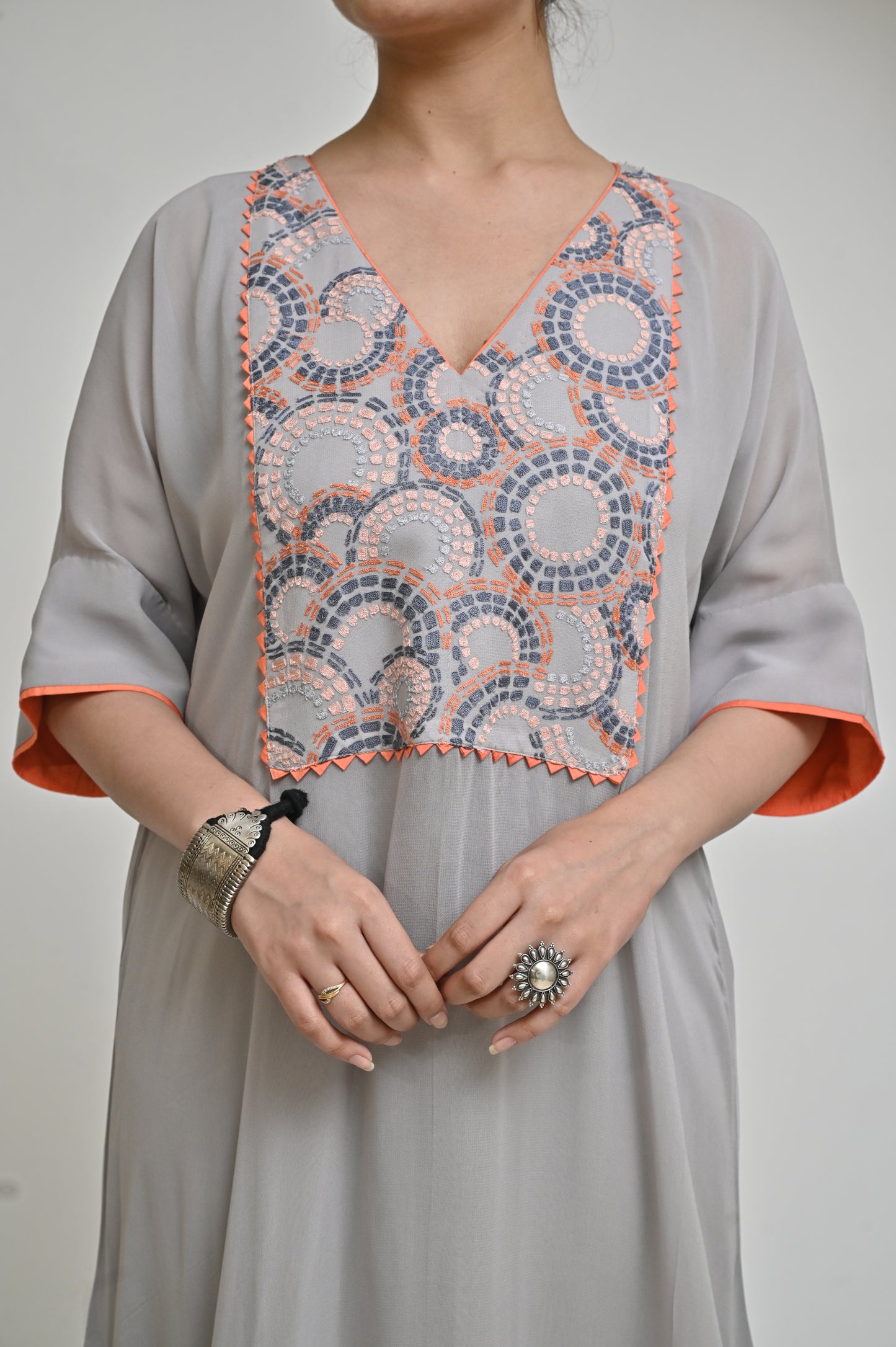 Ullasit Kaftan Suit Set
