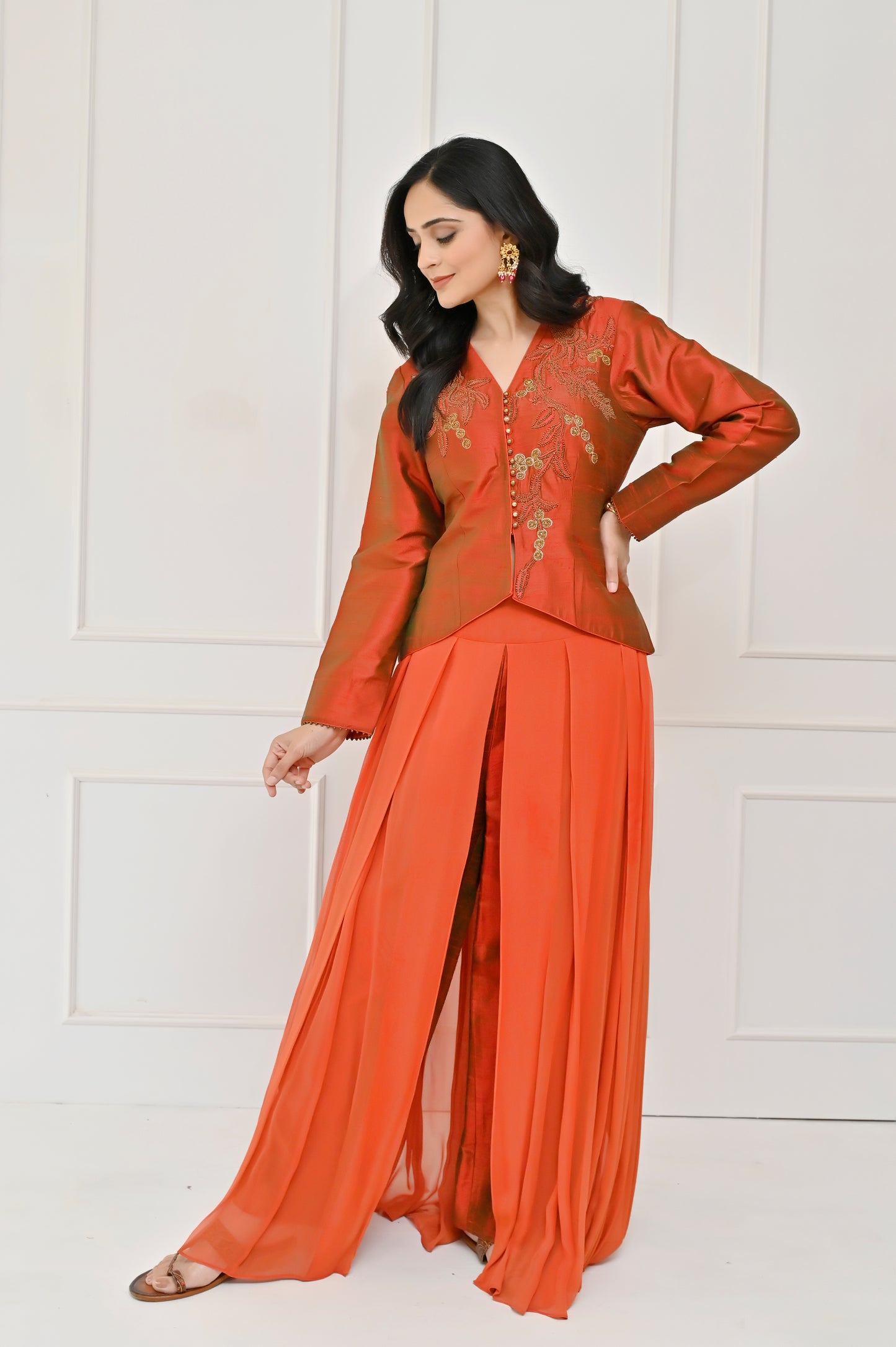 Meera Jacket and Skirt Set