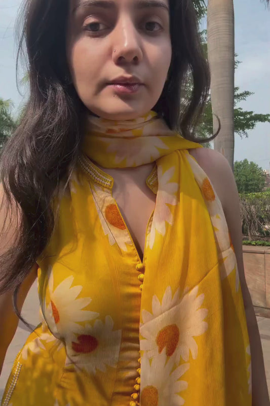 Amaltas Anarkali Set